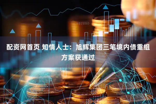 配资网首页 知情人士：旭辉集团三笔境内债重组方案获通过